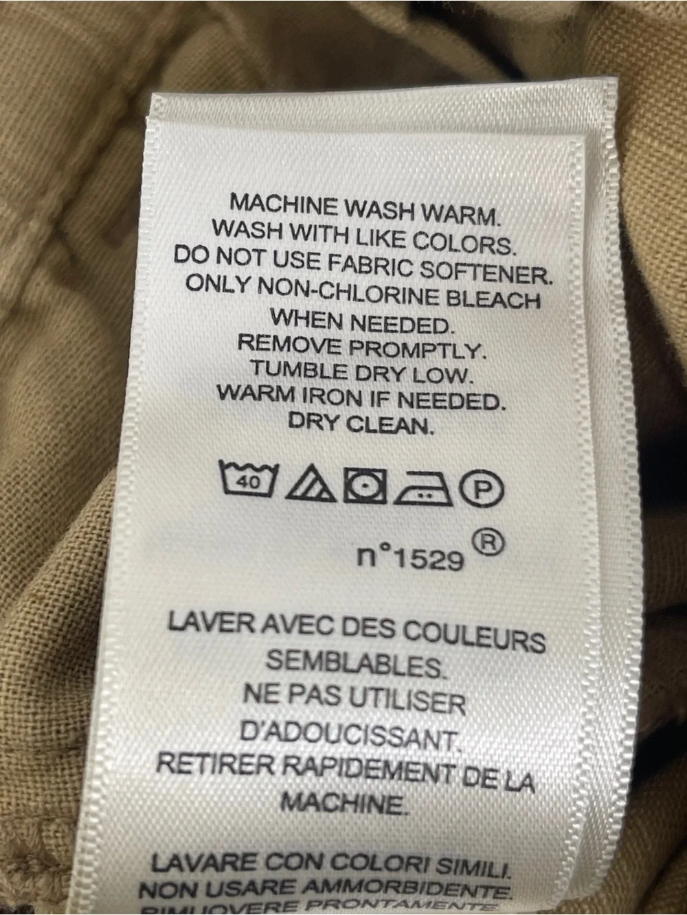 Ralph Lauren Boy’s Khaki Pleated Chinos